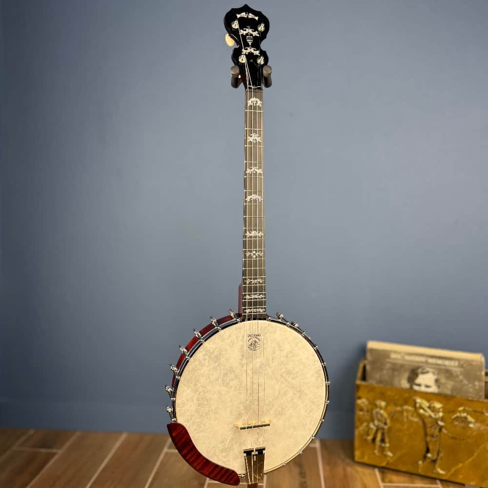 Custom Deering Eagle II 19-Fret Tenor Openback Banjo Deering 4 String Banjos