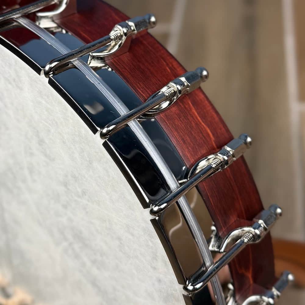 Custom Deering Eagle II 19-Fret Tenor Openback Banjo Deering 4 String Banjos