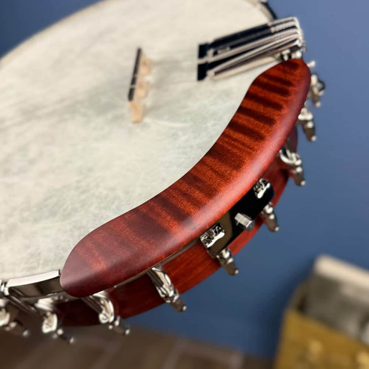 Custom Deering Eagle II 19-Fret Tenor Openback Banjo Deering 4 String Banjos