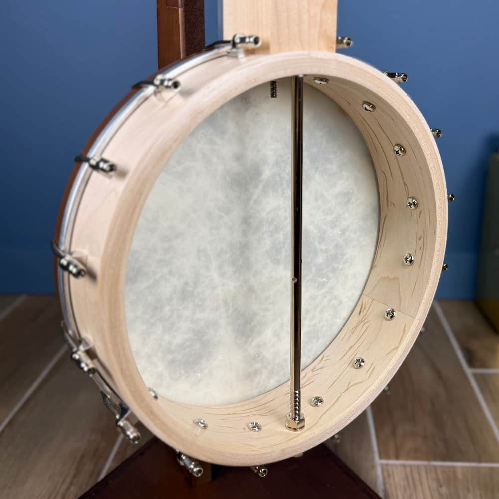 Custom Deering Goodtime 5-String Openback Banjo - Scooped Neck, Fiberskin Head, Planetary Tuners, Spikes Deering 5 String Banjos