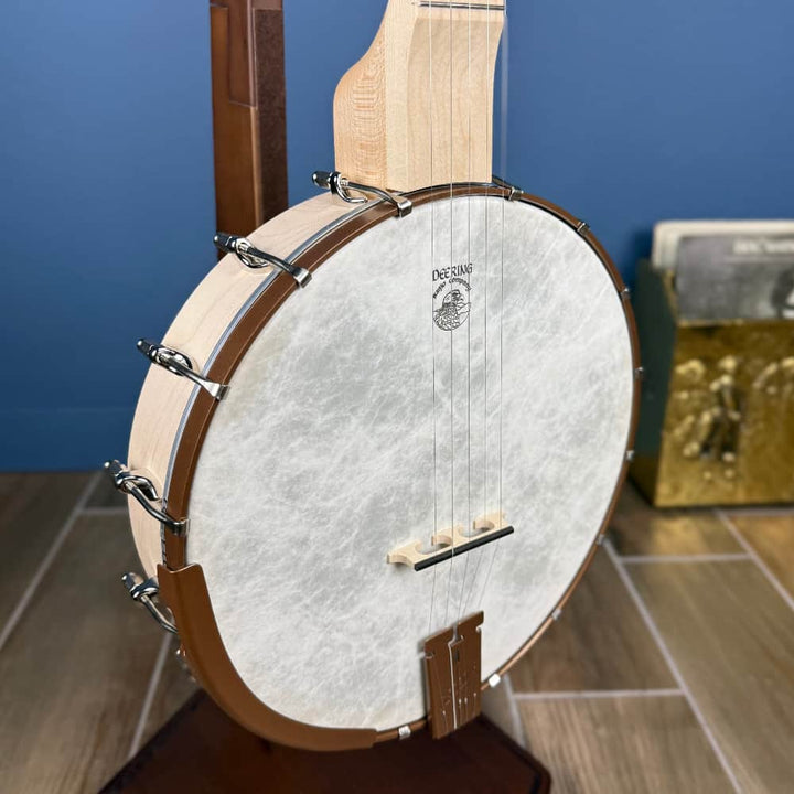 Custom Deering Goodtime 5-String Openback Banjo - Scooped Neck, Fiberskin Head, Planetary Tuners, Spikes Deering 5 String Banjos