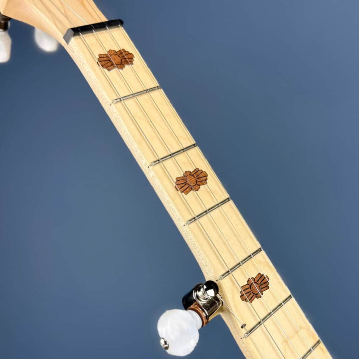 Custom Deering Goodtime 5-String Openback Banjo - Scooped Neck, Fiberskin Head, Planetary Tuners, Spikes Deering 5 String Banjos