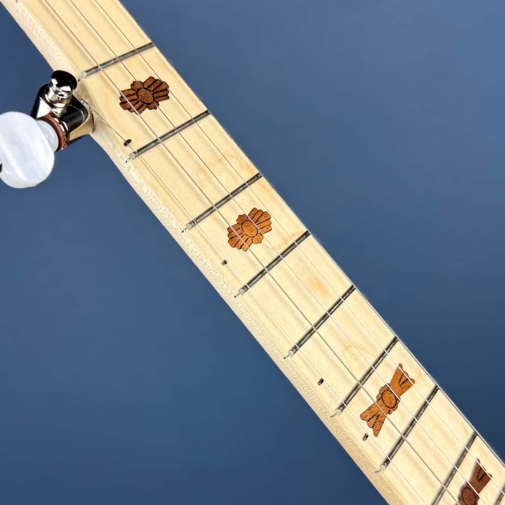 Custom Deering Goodtime 5-String Openback Banjo - Scooped Neck, Fiberskin Head, Planetary Tuners, Spikes Deering 5 String Banjos