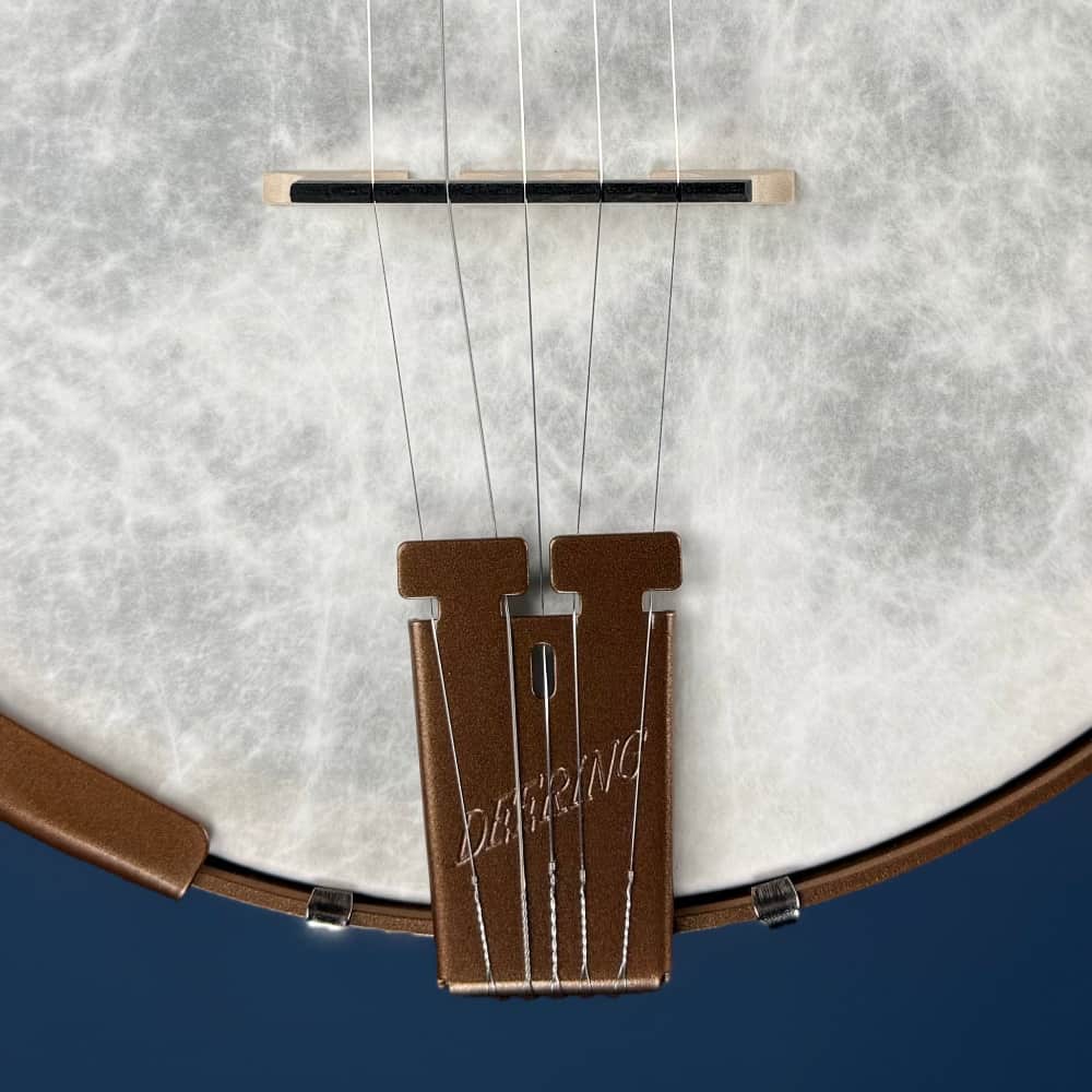 Custom Deering Goodtime 5-String Openback Banjo - Scooped Neck, Fiberskin Head, Planetary Tuners, Spikes Deering 5 String Banjos