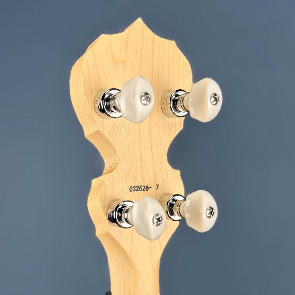 Custom Deering Goodtime 5-String Openback Banjo - Scooped Neck, Fiberskin Head, Planetary Tuners, Spikes Deering 5 String Banjos