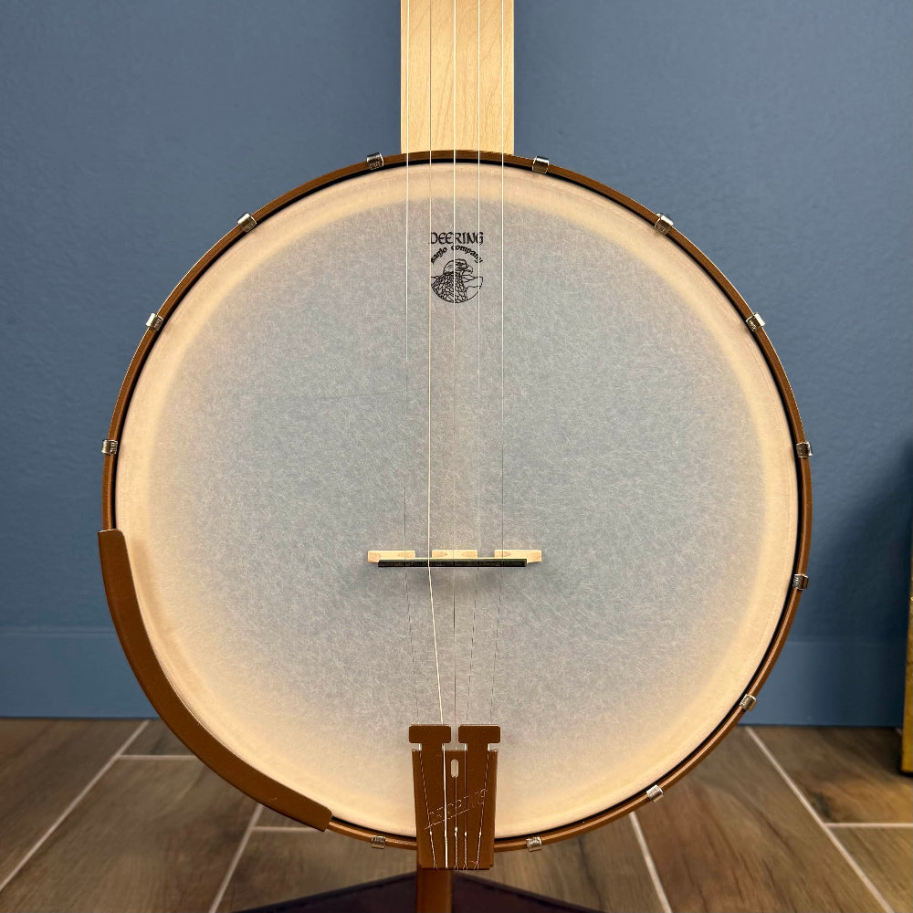 Custom Deering Goodtime Americana 5-String Banjo with Scoop, Planetary Tuners, and Spikes Deering 5 String Banjos