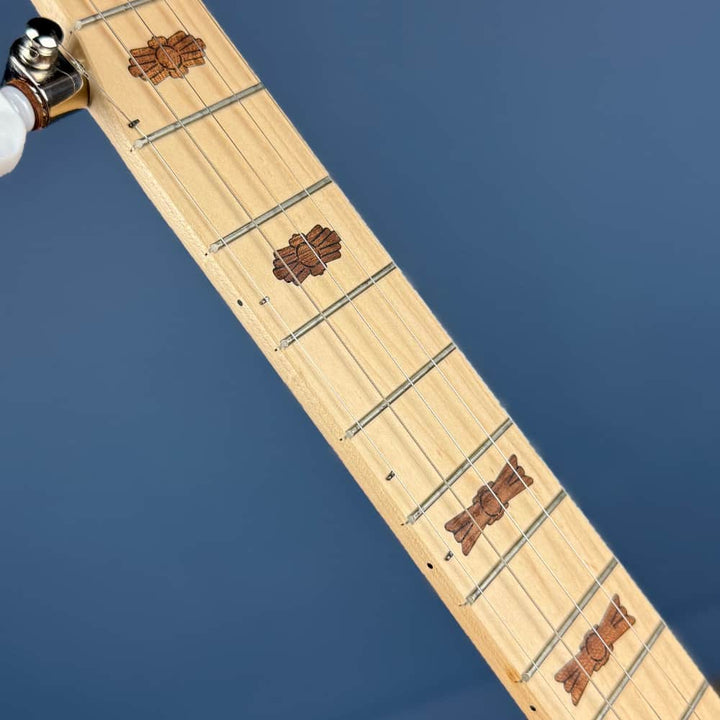 Custom Deering Goodtime Americana 5-String Banjo with Scoop, Planetary Tuners, Fiberskin Head, and Spikes Deering 5 String Banjos