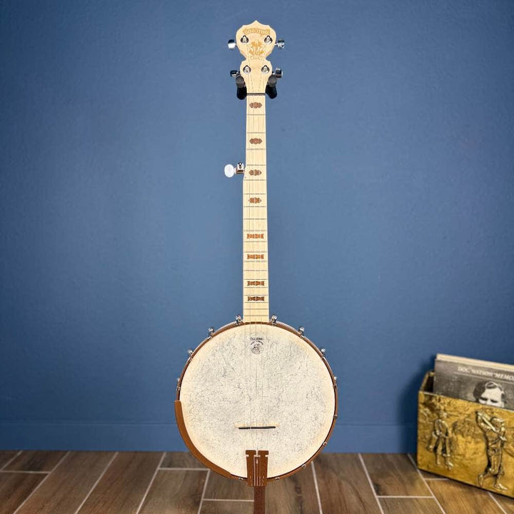 Custom Deering Goodtime Parlor 5-String Banjo with a Skin Tone Head Deering 5 String Banjos