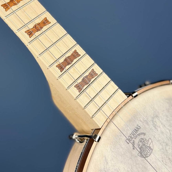 Custom Deering Goodtime Parlor 5-String Banjo with a Skin Tone Head Deering 5 String Banjos