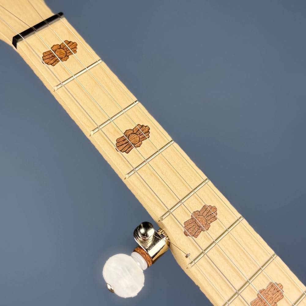 Custom Deering Goodtime Parlor 5-String Banjo with a Skin Tone Head Deering 5 String Banjos
