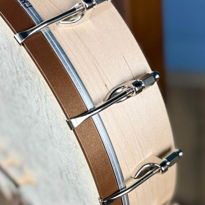 Custom Deering Goodtime Parlor 5-String Banjo with a Skin Tone Head Deering 5 String Banjos
