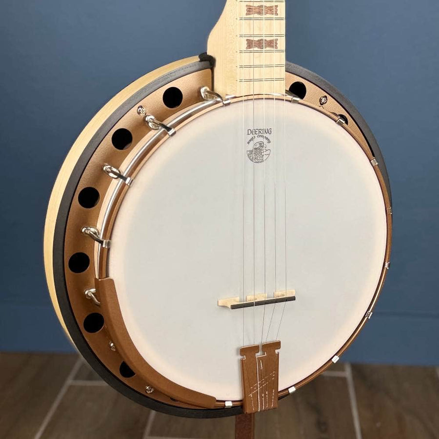 Custom Deering Goodtime Parlor Two 5-String Banjo with Resonator Deering 5 String Banjos