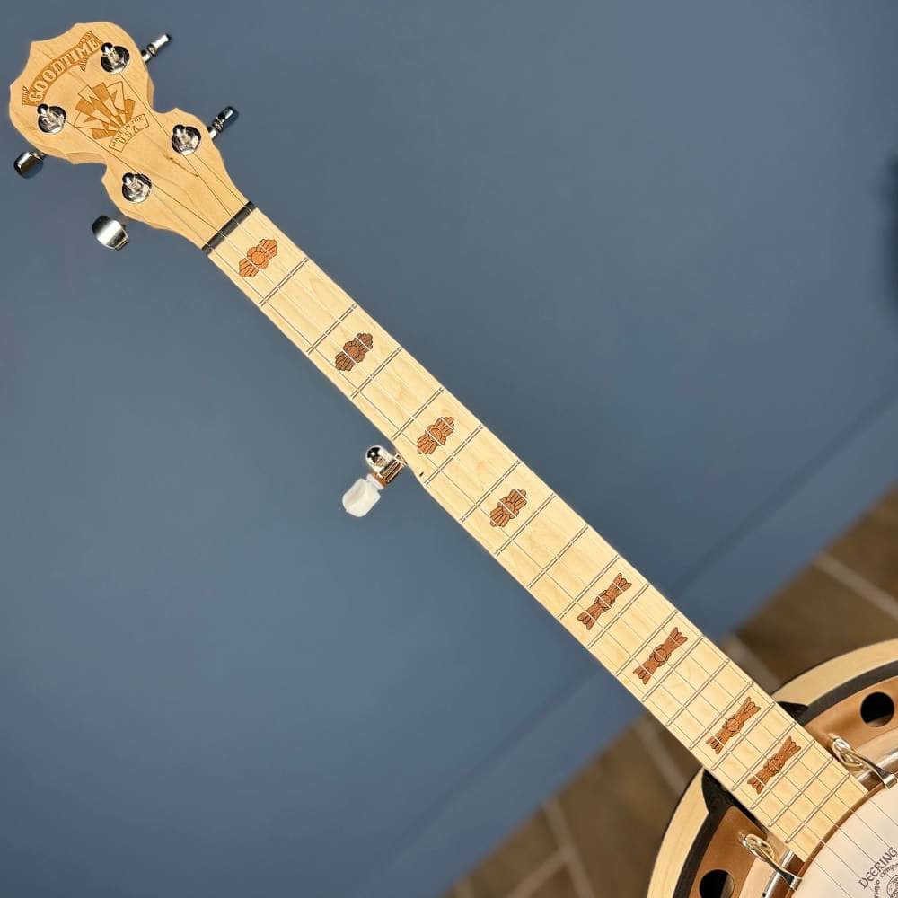 Custom Deering Goodtime Parlor Two 5-String Banjo with Resonator Deering 5 String Banjos