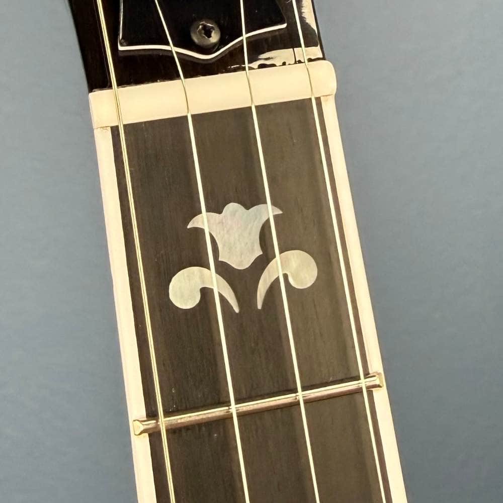Custom Deering Maple Blossom Caribbean Blue Fade 5-String Banjo Deering 5 String Banjos Default