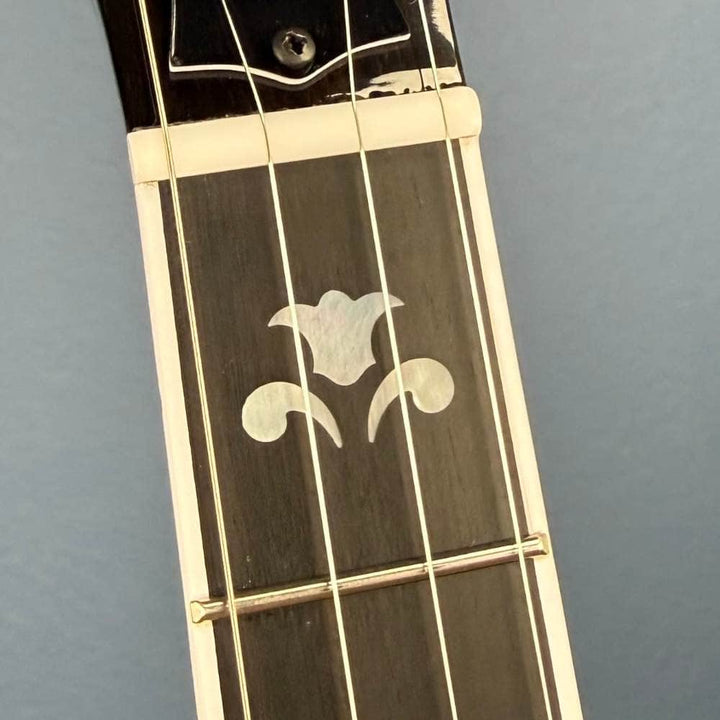 Custom Deering Maple Blossom Caribbean Blue Fade 5-String Banjo Deering 5 String Banjos Default