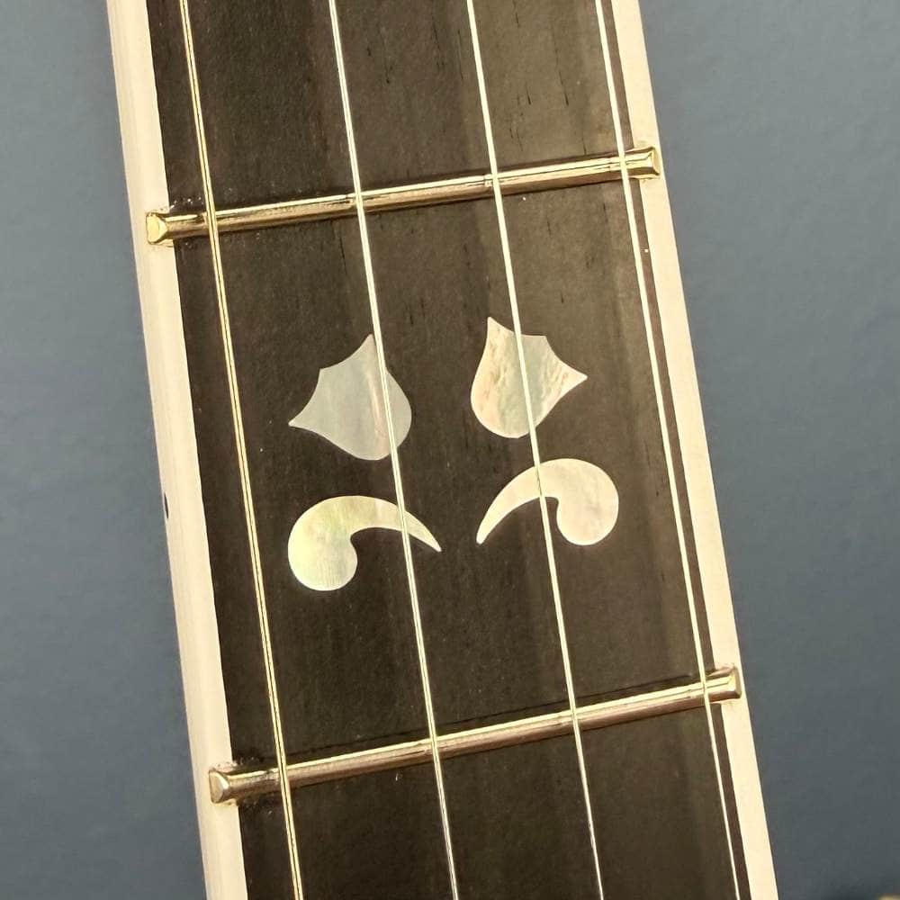 Custom Deering Maple Blossom Caribbean Blue Fade 5-String Banjo Deering 5 String Banjos Default