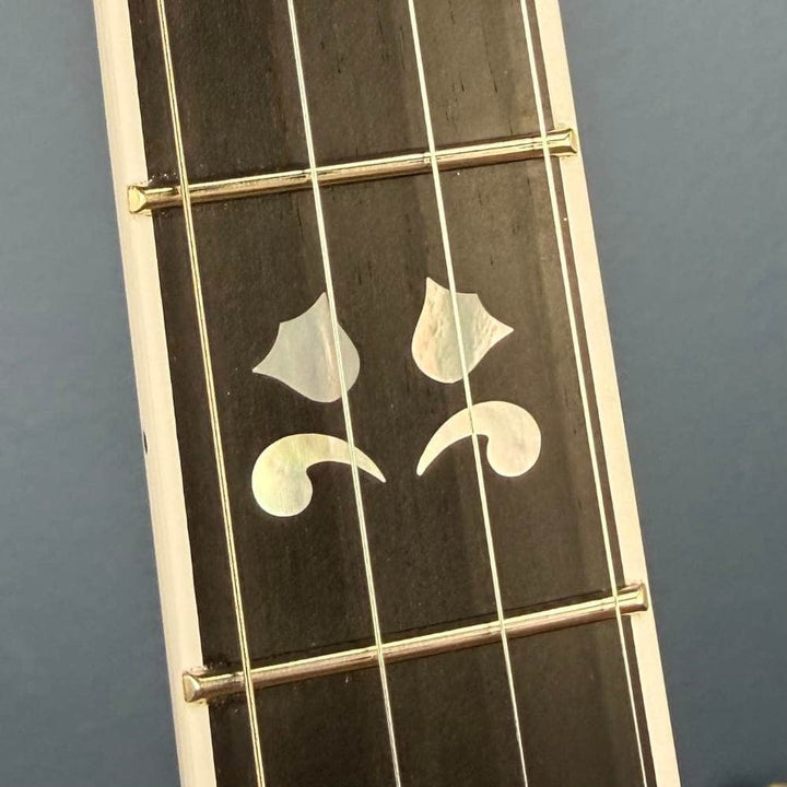 Custom Deering Maple Blossom Caribbean Blue Fade 5-String Banjo Deering 5 String Banjos Default