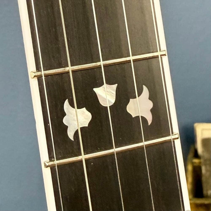 Custom Deering Maple Blossom Caribbean Blue Fade 5-String Banjo Deering 5 String Banjos Default