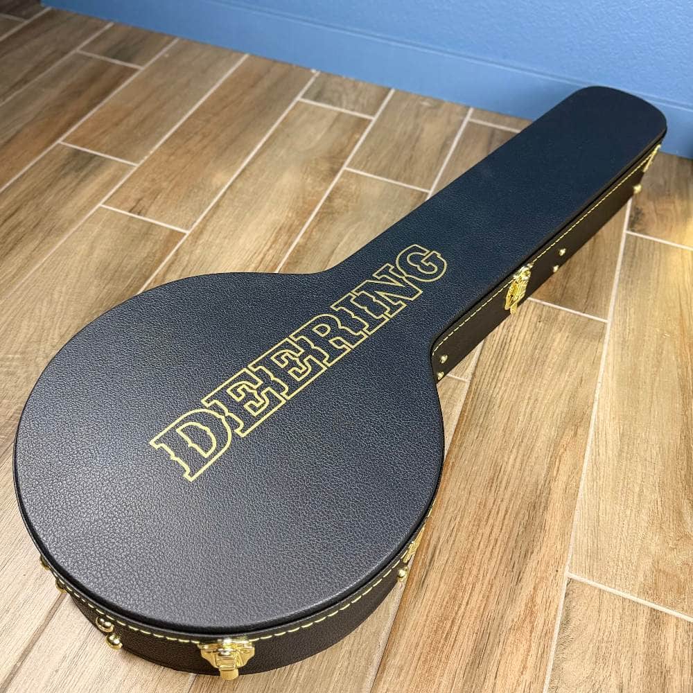 Custom Deering Maple Blossom Caribbean Blue Fade 5-String Banjo Deering 5 String Banjos Default