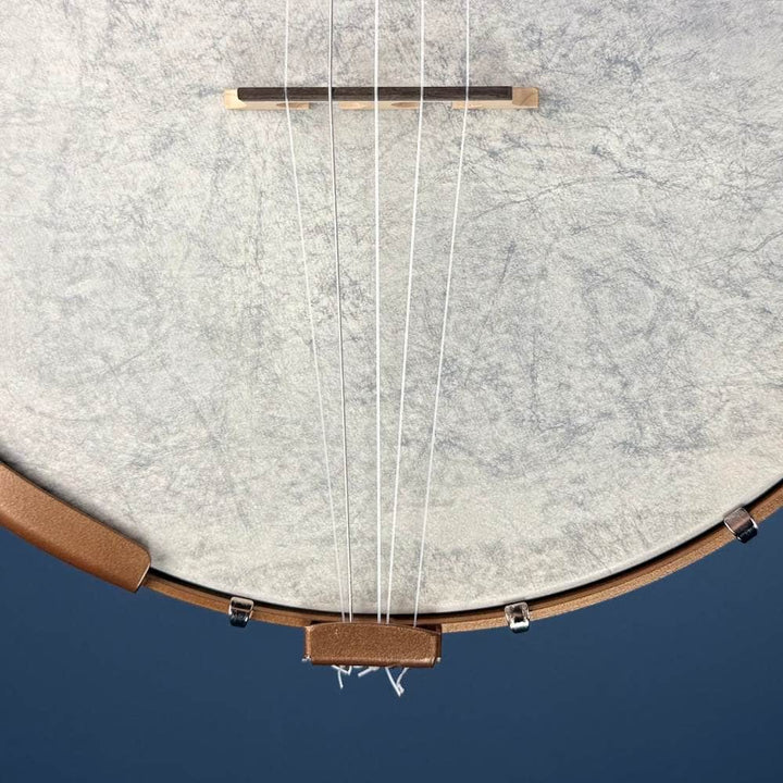 Custom Deering NYLON Artisan Goodtime Americana Banjo with Scoop, Bronze Hardware and Skintone Head Deering 5 String Openback Banjo