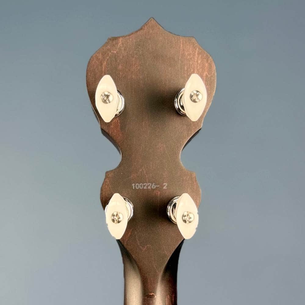 Custom Deering NYLON Artisan Goodtime Americana Banjo with Scoop, Bronze Hardware and Skintone Head Deering 5 String Openback Banjo