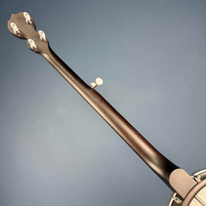 Custom Deering NYLON Artisan Goodtime Americana Banjo with Scoop, Bronze Hardware and Skintone Head Deering 5 String Openback Banjo