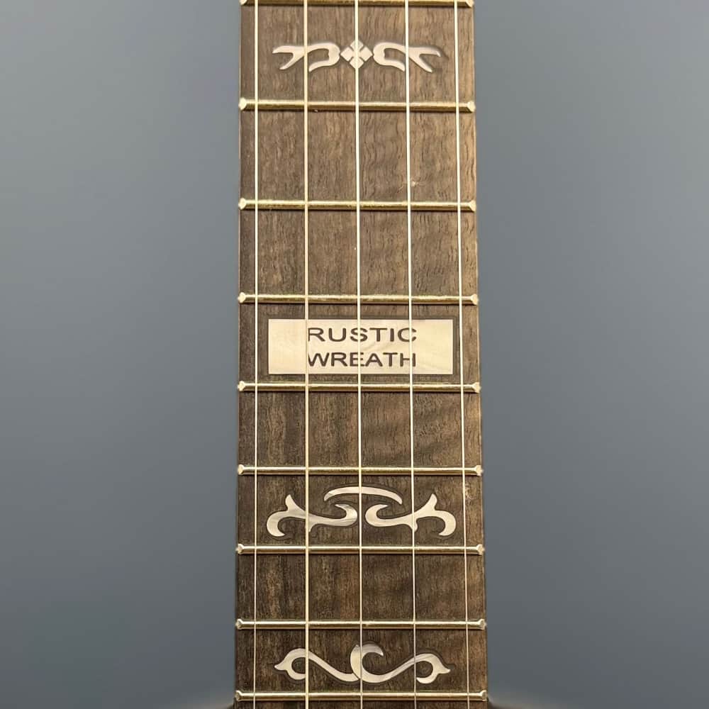 Custom Deering Rustic Wreath 5 String Banjo with Speed Finish Neck Deering 5 String Banjos