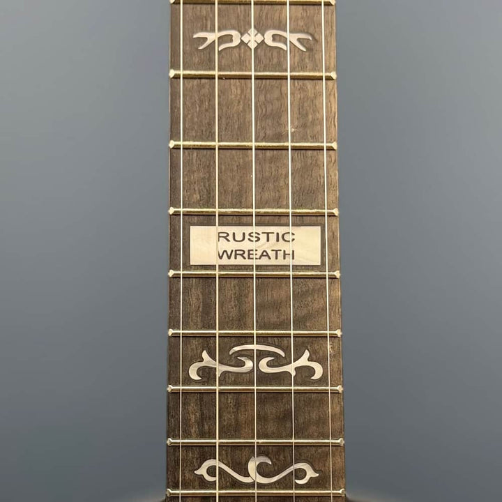 Custom Deering Rustic Wreath 5 String Banjo with Speed Finish Neck Deering 5 String Banjos