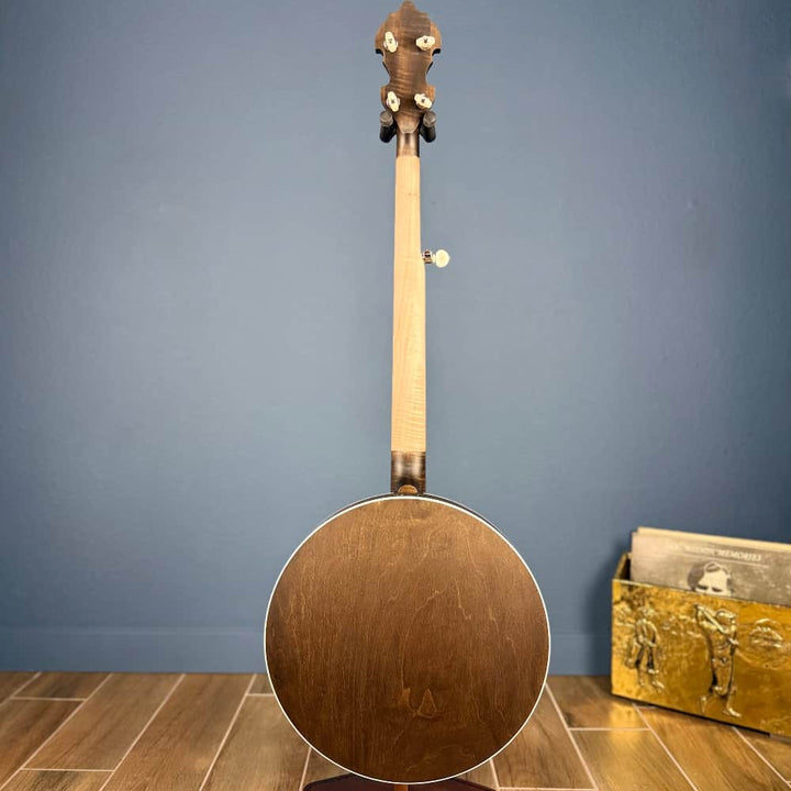Custom Deering Rustic Wreath 5 String Banjo with Speed Finish Neck Deering 5 String Banjos