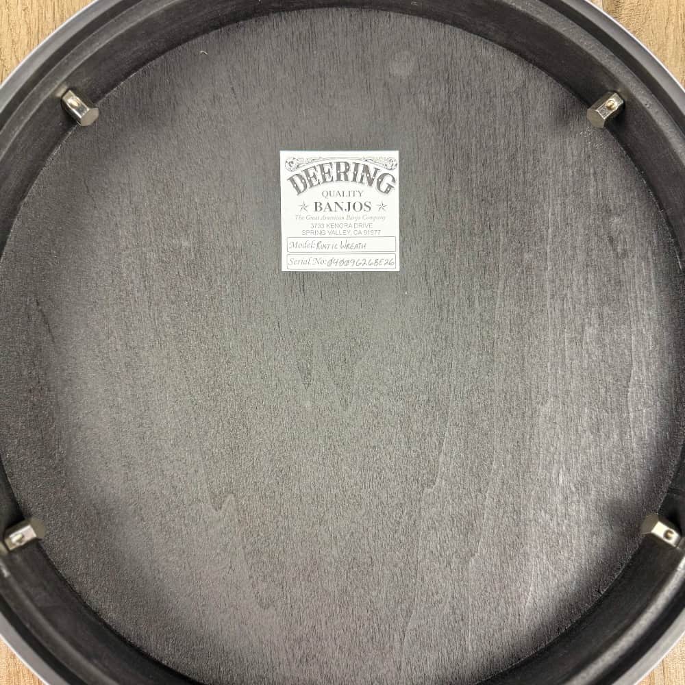 Custom Deering Rustic Wreath 5 String Banjo with Speed Finish Neck Deering 5 String Banjos