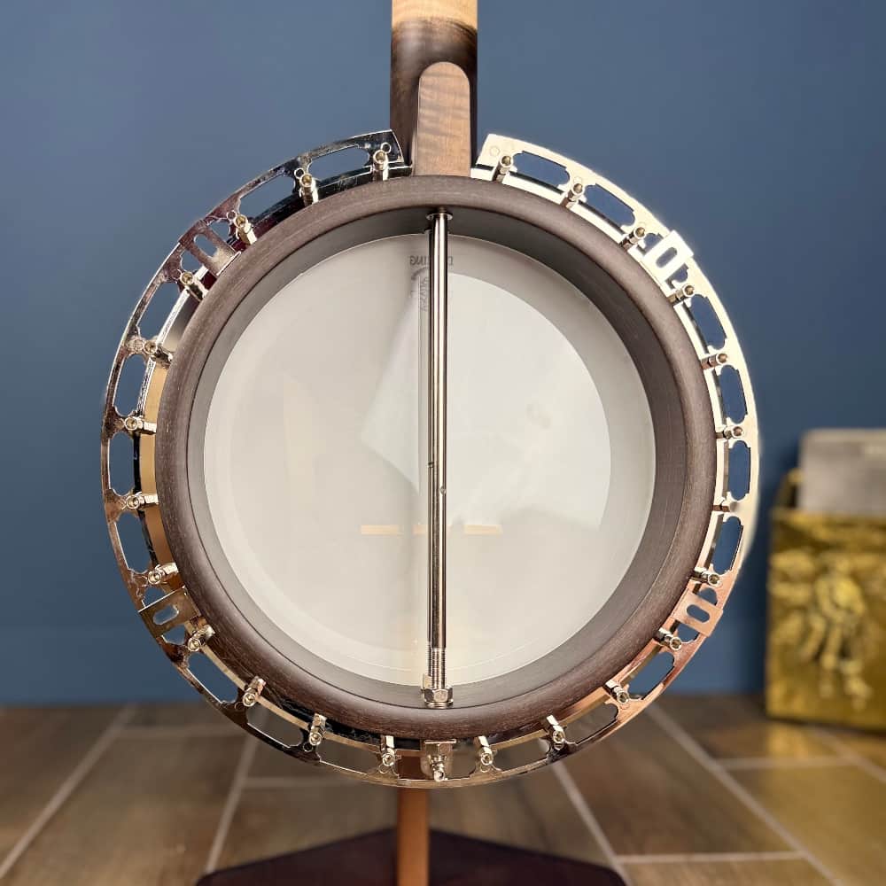 Custom Deering Rustic Wreath 5 String Banjo with Speed Finish Neck Deering 5 String Banjos
