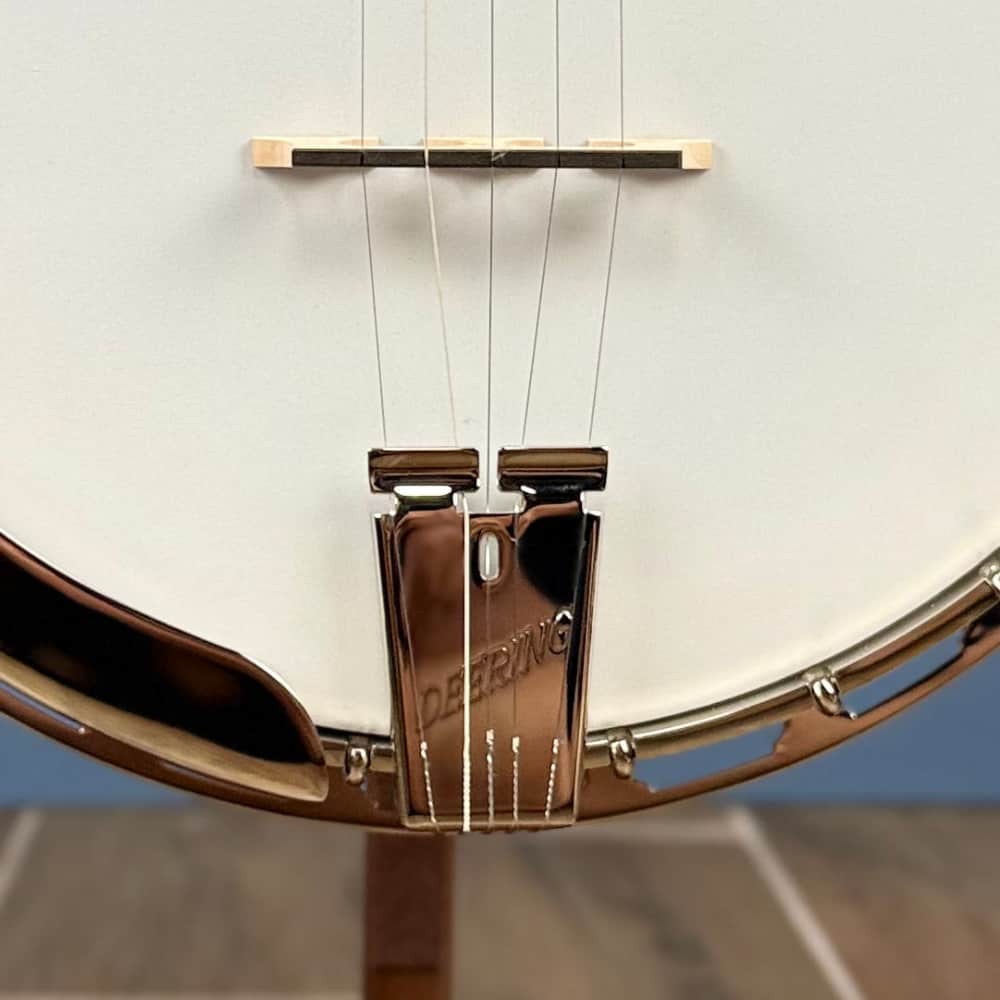 Custom Deering Rustic Wreath 5 String Banjo with Speed Finish Neck Deering 5 String Banjos
