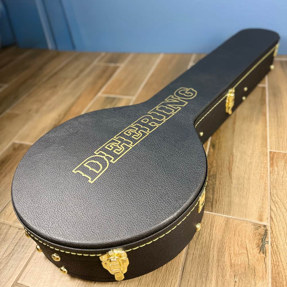 Custom Deering Rustic Wreath 5 String Banjo with Speed Finish Neck Deering 5 String Banjos