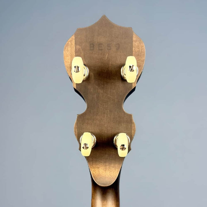 Custom Deering Sierra 19-Fret Tenor Banjo with Pre-War Flange & Fiberskyn Head Deering 4 String Banjos