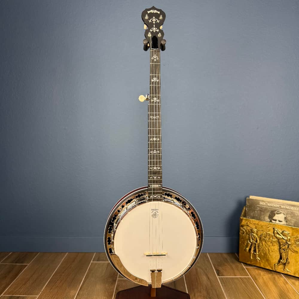 Custom Deering Sierra Maple 5-String Banjo Dark Eagle II Stain Deering 5 String Banjos