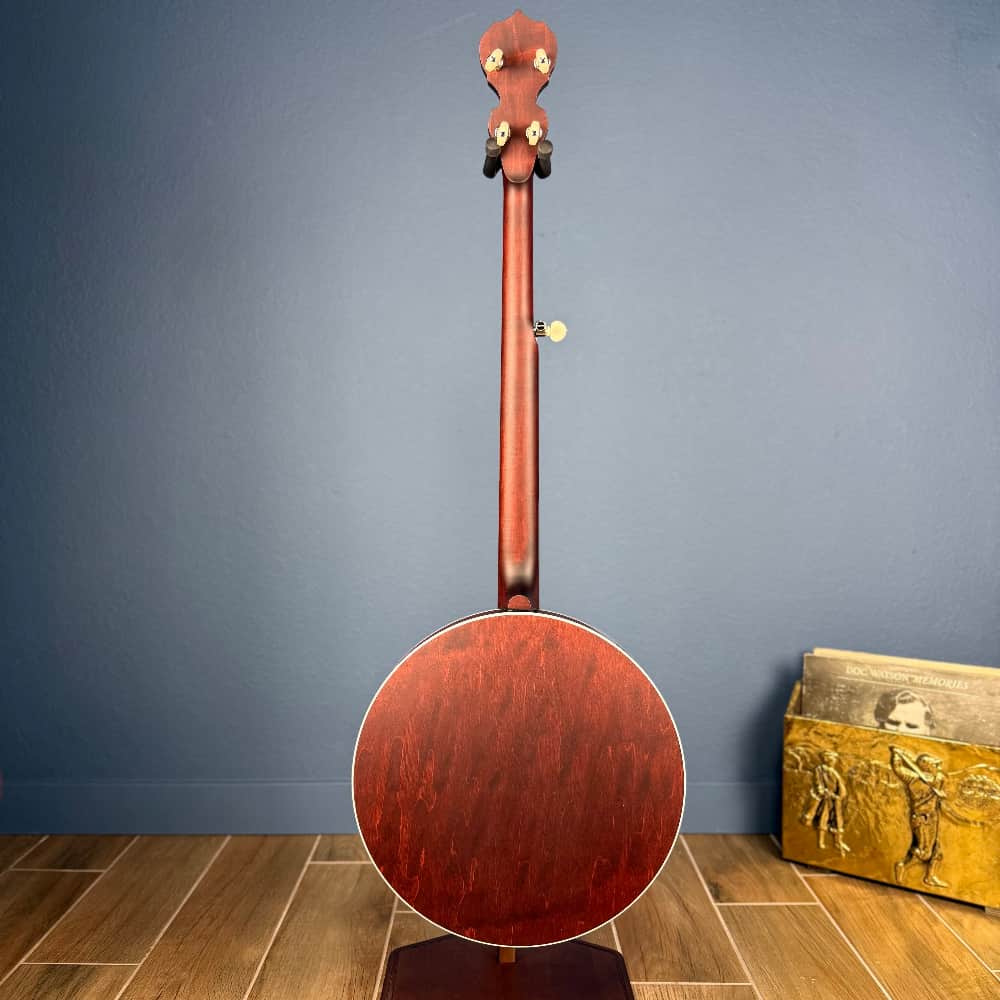 Custom Deering Sierra Maple 5-String Banjo Dark Eagle II Stain Deering 5 String Banjos