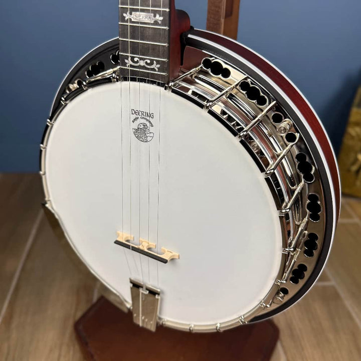 Custom Deering Sierra Maple 5-String Banjo Dark Eagle II Stain Deering 5 String Banjos