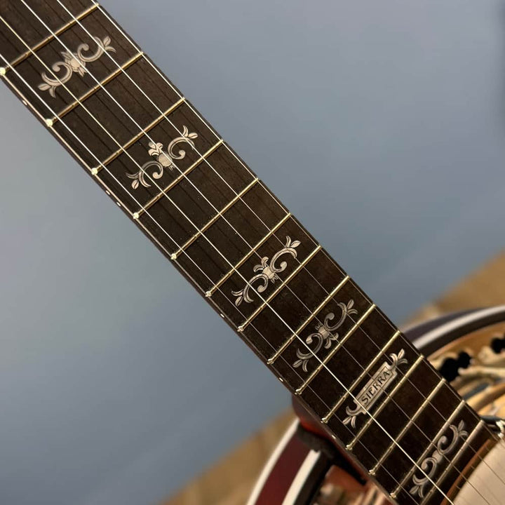 Custom Deering Sierra Maple 5-String Banjo Dark Eagle II Stain Deering 5 String Banjos