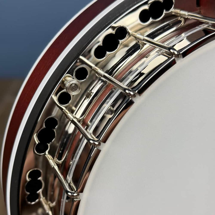 Custom Deering Sierra Maple 5-String Banjo Dark Eagle II Stain Deering 5 String Banjos