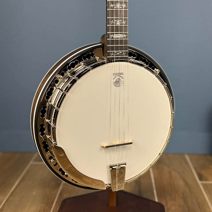 Custom Deering Sierra Maple 5-String Banjo Dark Hartford Stain Deering 5 String Banjos