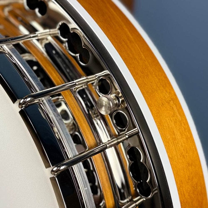 Custom Deering Sierra Maple 5-String Banjo - Linseed Oil Finish, Radius Fingerboard and Honey Amber Stain Deering 5 String Banjos