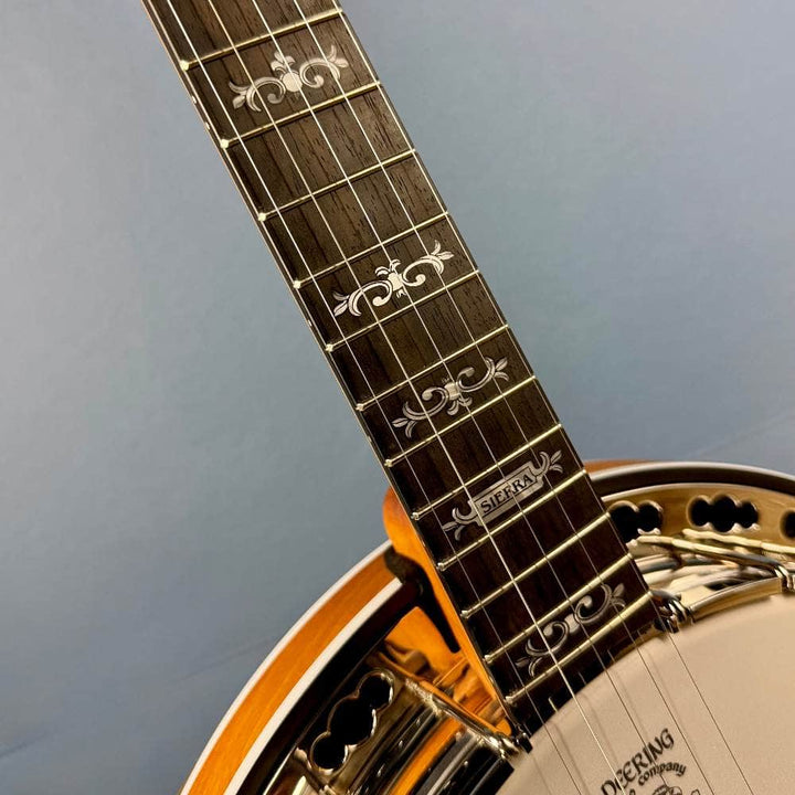 Custom Deering Sierra Maple 5-String Banjo - Linseed Oil Finish, Radius Fingerboard and Honey Amber Stain Deering 5 String Banjos