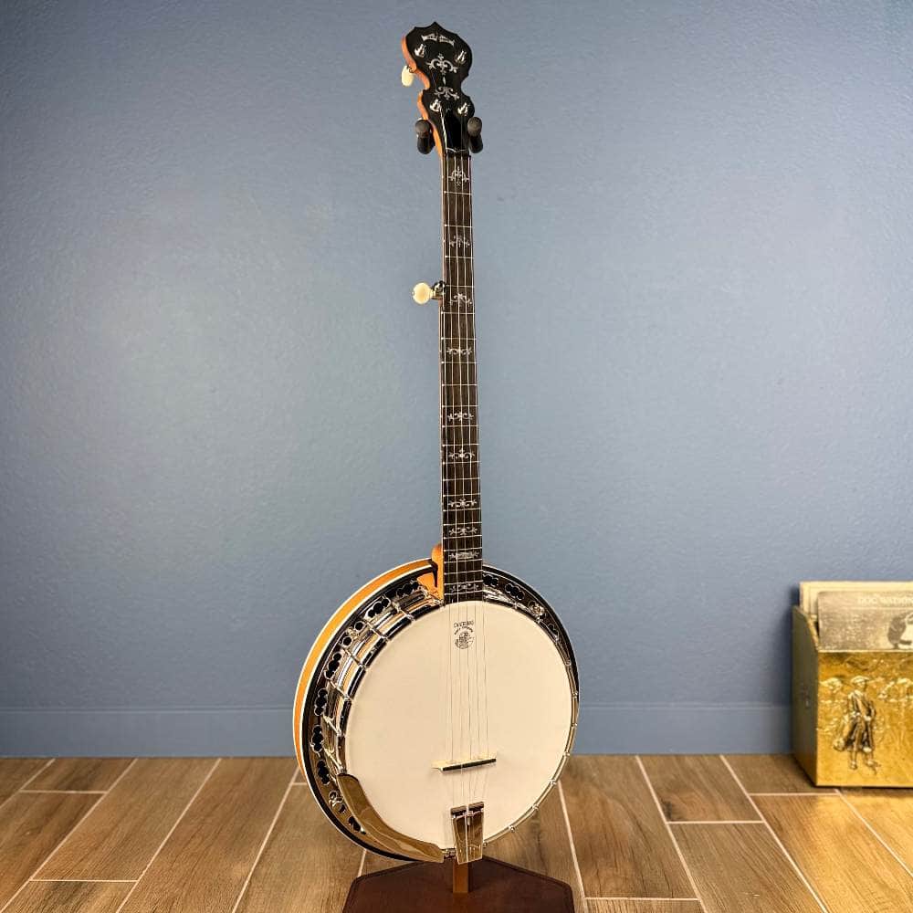 Custom Deering Sierra Maple 5-String Banjo - Linseed Oil Finish, Radius Fingerboard and Honey Amber Stain Deering 5 String Banjos
