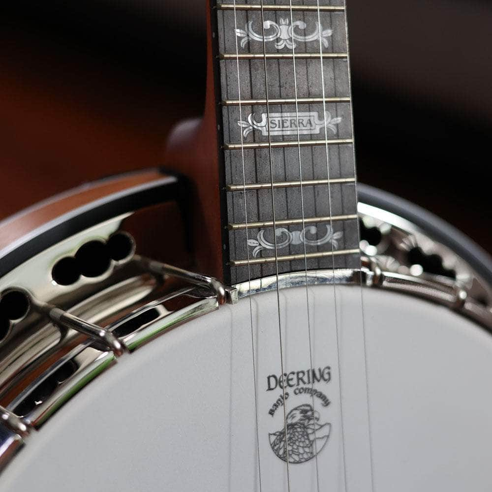 Custom Deering Sierra Maple 5-String Banjo with Linseed Oil Finish and Honey Amber Stain Deering 5 String Banjos