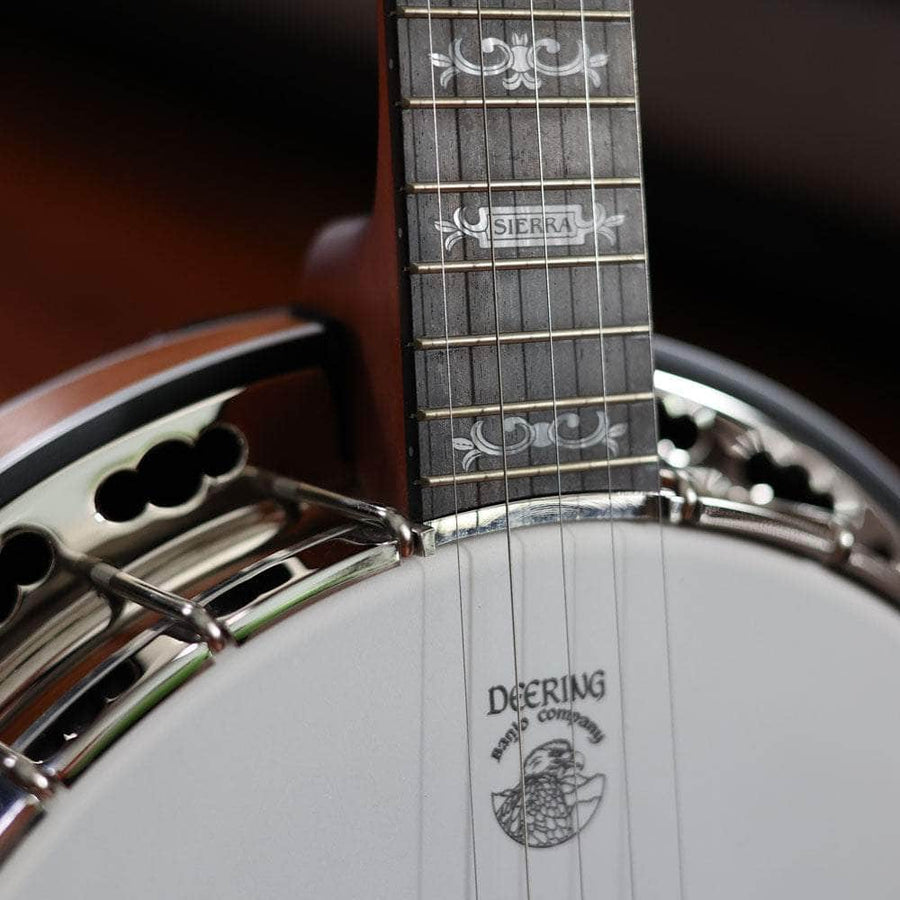 Custom Deering Sierra Maple 5-String Banjo - Linseed Oil Finish and Ho ...