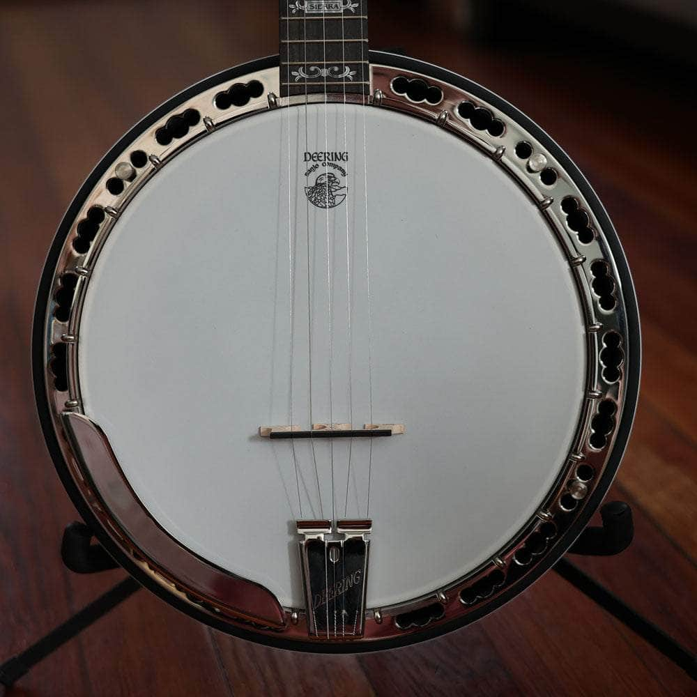 Custom Deering Sierra Maple 5-String Banjo with Linseed Oil Finish and Honey Amber Stain Deering 5 String Banjos