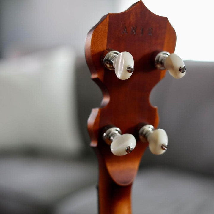 Custom Deering Sierra Maple 5-String Banjo with Linseed Oil Finish and Honey Amber Stain Deering 5 String Banjos