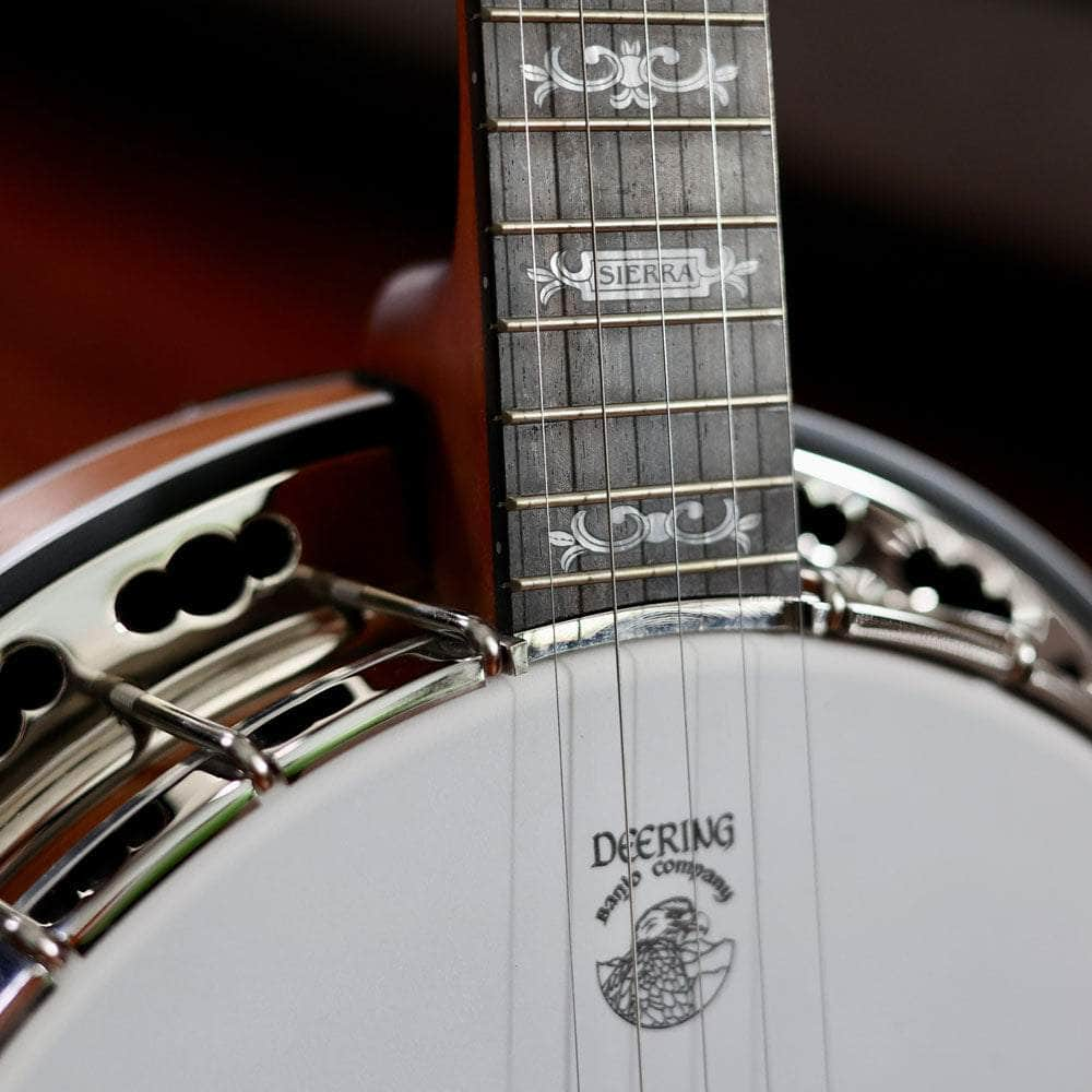 Custom Deering Sierra Maple 5-String Banjo with Linseed Oil Finish and Honey Amber Stain Deering 5 String Banjos