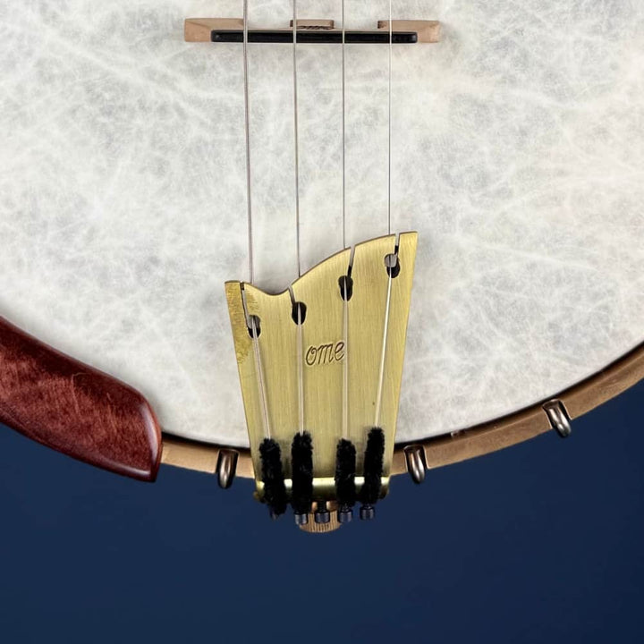 Custom Ome 11" 19-Fret Tenor Curly Maple Open Back Banjo Ome Banjos 4 String Banjos