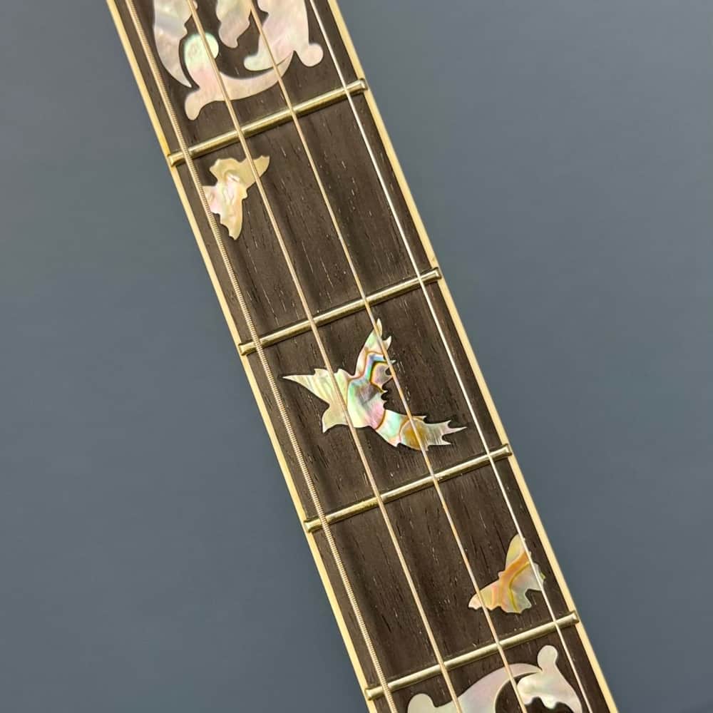 Custom Ome 11" 19-Fret Tenor Curly Maple Open Back Banjo Ome Banjos 4 String Banjos